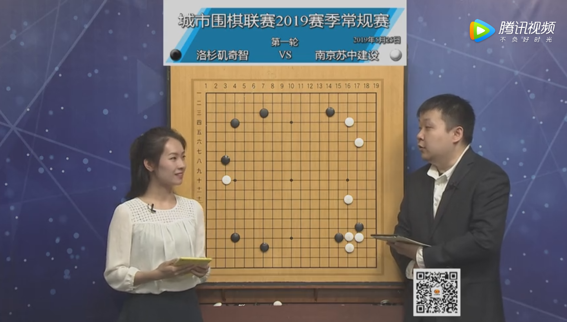 城围联常规赛第一轮棋局精解：洛杉矶奇智VS南京苏中建设